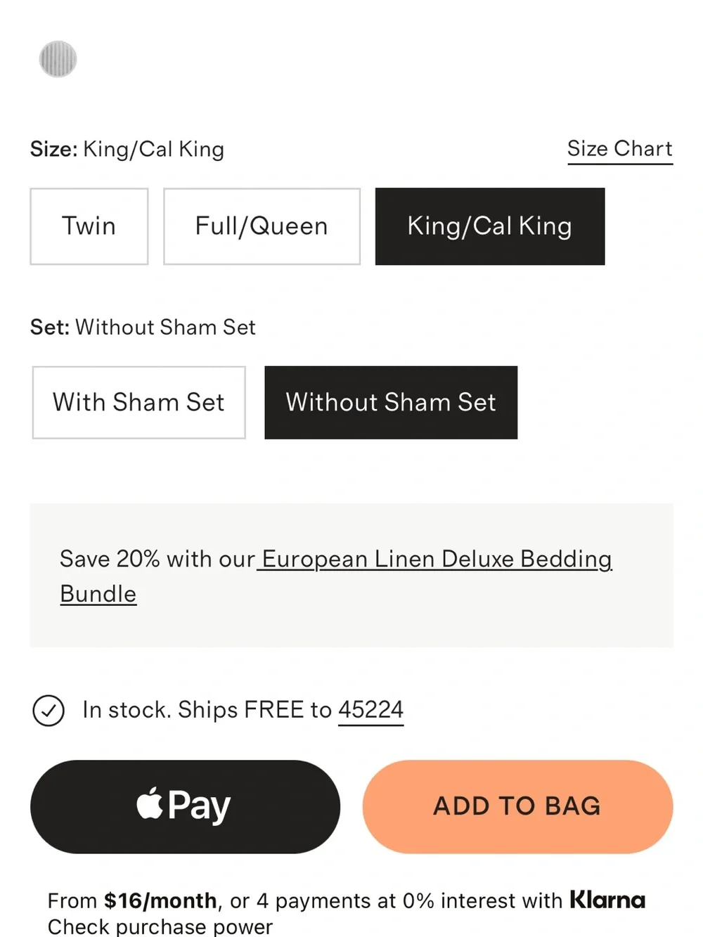 Quince European Linen Duvet Cover King Cal King Dusty Mauve